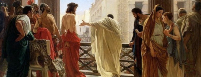 Jesus before Pilate